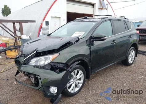 2013 Toyota Rav4 Limited z USA, uszkodzony, nr VIN 2T3DFREV4DW063418